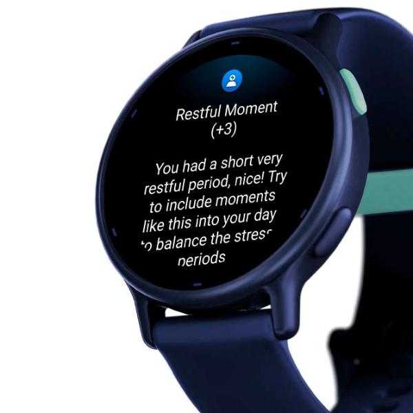 Умные часы Garmin Vivoactive 5 1.2"/ 42.2 мм/ Темно-синий - Navy/ 010-02862-12 photo 7