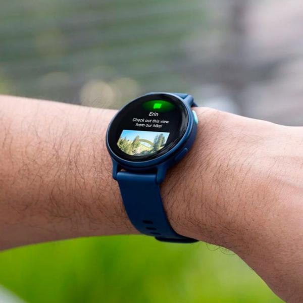 Умные часы Garmin Vivoactive 5 1.2"/ 42.2 мм/ Темно-синий - Navy/ 010-02862-12 photo 8