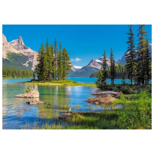 Puzzle 2D Castorland Maligne Lake (Canada) 9+/ Numărul de piese: 500 photo 2