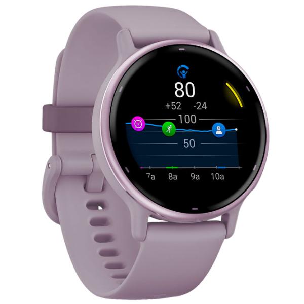 Умные часы Garmin Vivoactive 5 1.2"/ 42.2 мм/ Орхидея - Орхидея/ 010-02862-13 photo 5