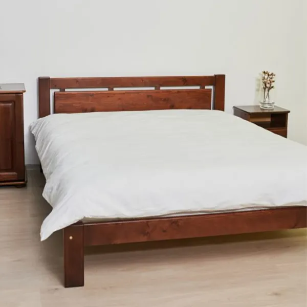 Кровать Mobicasa L-210 120 x 200 см/ Дерево/ Коричневый photo 3 Кровать Mobicasa L-210 120 x 200 см/ Дерево/ Коричневый photo 3