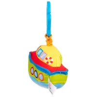 Jucărie pentru pătuțuri și cărucioare BaliBazoo Vibrative Boat 80336 0+/ Multicolor photo 2