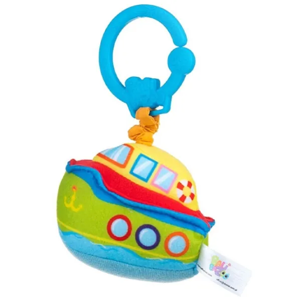 Jucărie pentru pătuțuri și cărucioare BaliBazoo Vibrative Boat 80336 0+/ Multicolor photo 3 Jucărie pentru pătuțuri și cărucioare BaliBazoo Vibrative Boat 80336 0+/ Multicolor photo 3