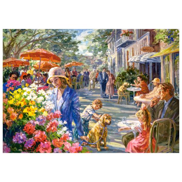 Puzzle 2D Castorland Street Of Dreams 9+/ Numărul de piese: 500 photo 2