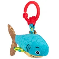 Jucărie pentru pătuțuri și cărucioare BaliBazoo Winbell Shark 80140 0+/ Blue photo 2