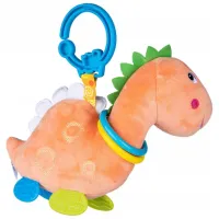 Jucărie pentru pătuțuri și cărucioare BaliBazoo Winbell Shark 80422 0+/ Orange photo 3