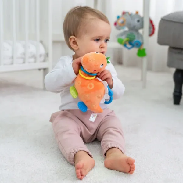 Jucărie pentru pătuțuri și cărucioare BaliBazoo Winbell Shark 80422 0+/ Orange photo 5 Jucărie pentru pătuțuri și cărucioare BaliBazoo Winbell Shark 80422 0+/ Orange photo 5