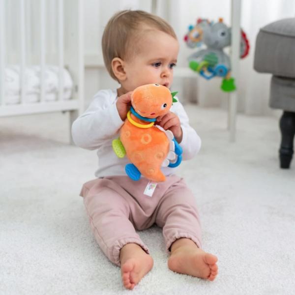 Jucărie pentru pătuțuri și cărucioare BaliBazoo Winbell Shark 80422 0+/ Orange photo 5 Jucărie pentru pătuțuri și cărucioare BaliBazoo Winbell Shark 80422 0+/ Orange photo 5