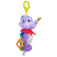 Jucărie pentru pătuțuri și cărucioare BaliBazoo Seahorse Monty 80204 0+/ Purple photo 2