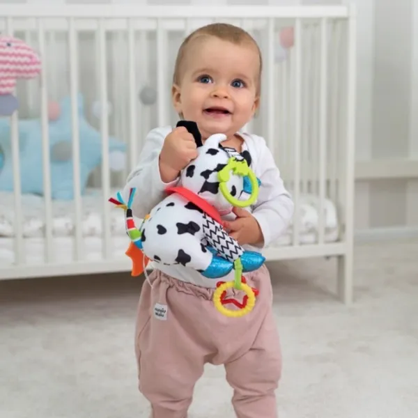 Jucărie pentru pătuțuri și cărucioare BaliBazoo Clara Bandana 80215 0+/ White photo 4 Jucărie pentru pătuțuri și cărucioare BaliBazoo Clara Bandana 80215 0+/ White photo 4