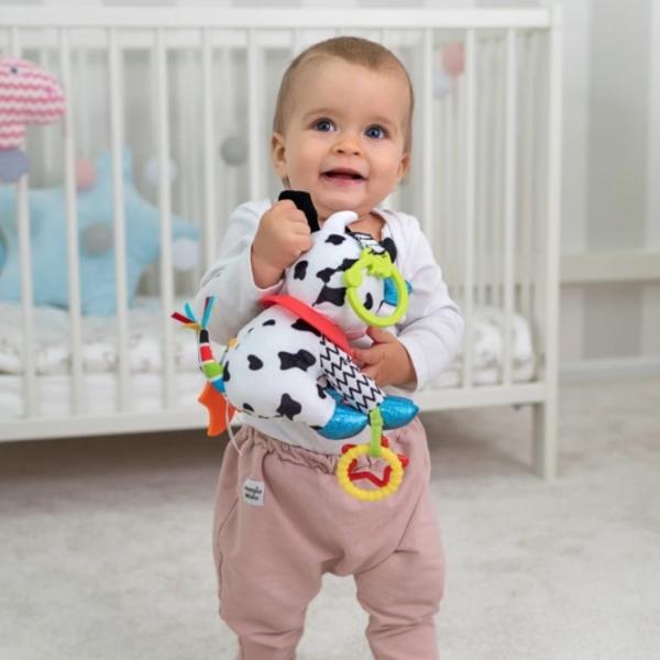 Jucărie pentru pătuțuri și cărucioare BaliBazoo Clara Bandana 80215 0+/ White photo 4 Jucărie pentru pătuțuri și cărucioare BaliBazoo Clara Bandana 80215 0+/ White photo 4