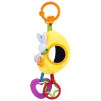 Jucărie pentru pătuțuri și cărucioare BaliBazoo Mirror Moon 80224 0+/ Yellow photo 2