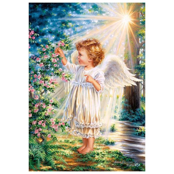 Puzzle 2D Castorland An Angel's Touch 9+/ Numărul de piese: 1000 photo 2