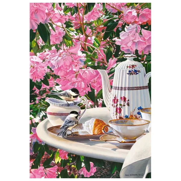 Puzzle 2D Castorland Breakfast Time 9+/ Numărul de piese: 1000 photo 2