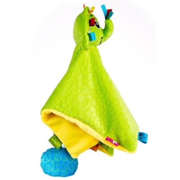 Jucărie moale BaliBazoo Elephant Blanket 80226 0+/ Green photo 3 Jucărie moale BaliBazoo Elephant Blanket 80226 0+/ Green photo 3