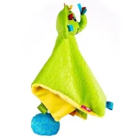 Jucărie moale BaliBazoo Elephant Blanket 80226 0+/ Green photo 3