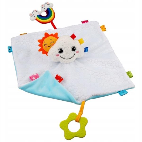 Jucărie moale BaliBazoo Elephant Blanket 80229 0+/ White photo 5 Jucărie moale BaliBazoo Elephant Blanket 80229 0+/ White photo 5