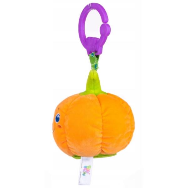 Jucărie pentru pătuțuri și cărucioare BaliBazoo Crinkling Pumpkin 80243 0+/ Orange photo 2 Jucărie pentru pătuțuri și cărucioare BaliBazoo Crinkling Pumpkin 80243 0+/ Orange photo 2