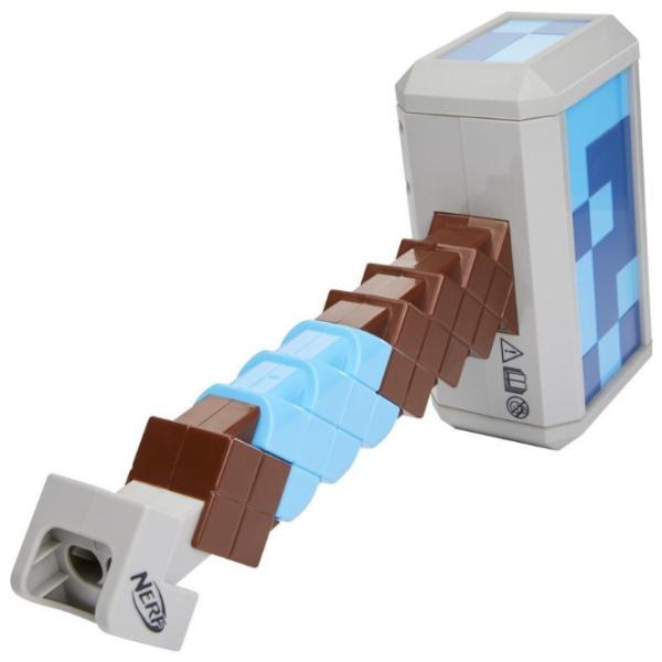 Игрушечный автомат Hasbro Nerf Minecraft Stormlander F4416 8+/ Стрел/ Коричневый photo 3 Игрушечный автомат Hasbro Nerf Minecraft Stormlander F4416 8+/ Стрел/ Коричневый photo 3
