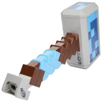 Pistol automat de jucărie Hasbro Nerf Minecraft Stormlander F4416 8+/ Săgeți/ Brown photo 3
