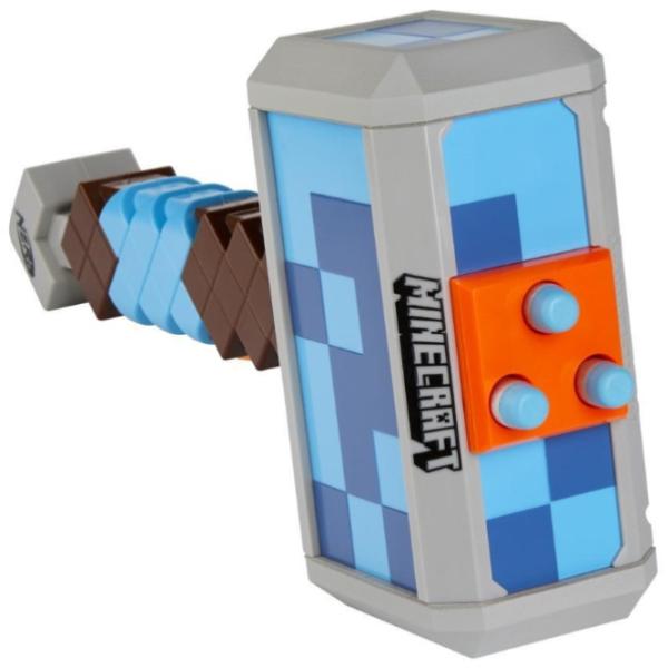 Игрушечный автомат Hasbro Nerf Minecraft Stormlander F4416 8+/ Стрел/ Коричневый photo 4 Игрушечный автомат Hasbro Nerf Minecraft Stormlander F4416 8+/ Стрел/ Коричневый photo 4