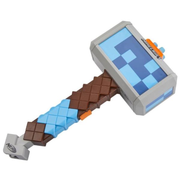 Игрушечный автомат Hasbro Nerf Minecraft Stormlander F4416 8+/ Стрел/ Коричневый photo 5 Игрушечный автомат Hasbro Nerf Minecraft Stormlander F4416 8+/ Стрел/ Коричневый photo 5