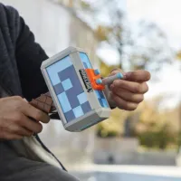 Pistol automat de jucărie Hasbro Nerf Minecraft Stormlander F4416 8+/ Săgeți/ Brown photo 8
