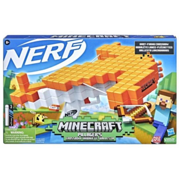 Арбалет Hasbro Nerf Minecraft Pillagers Crossbow F4415 8+/ Стрел/ Оранжевый photo 2