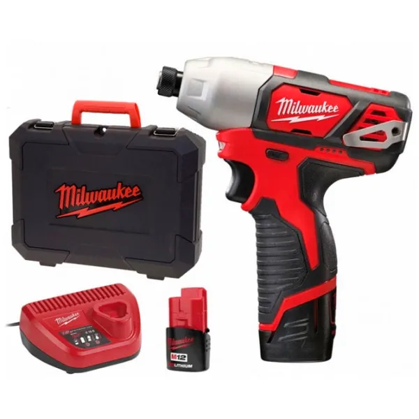 Гайковерт Milwaukee M12BID-202C Аккумулятор photo 2
