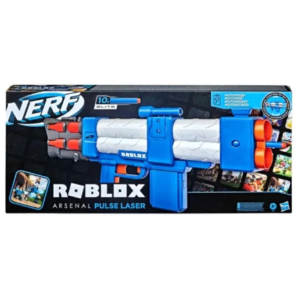 Игрушечный автомат Hasbro Nerf Roblox Arsenal Pulse Laser F2484 8+/ Стрел/ Синий photo 3