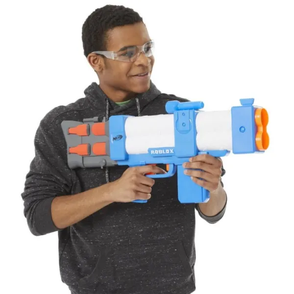 Игрушечный автомат Hasbro Nerf Roblox Arsenal Pulse Laser F2484 8+/ Стрел/ Синий photo 6