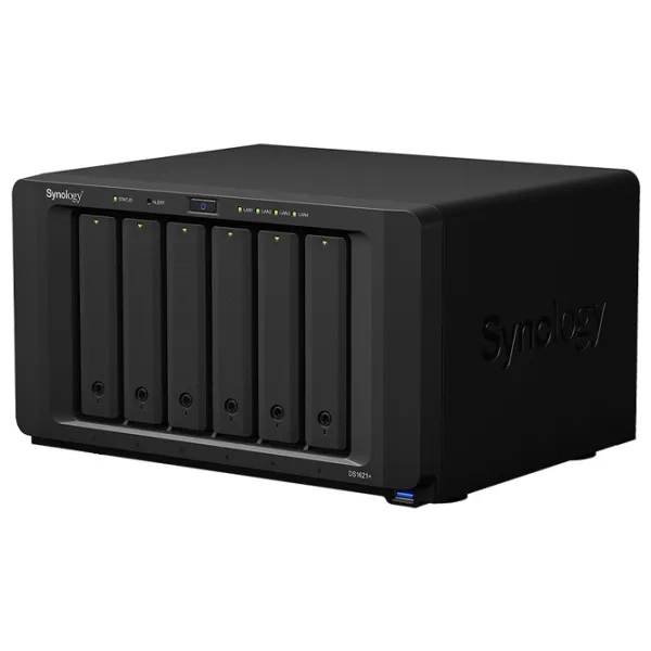 Сетевое хранилище Synology DS1621+ Черный photo 2
