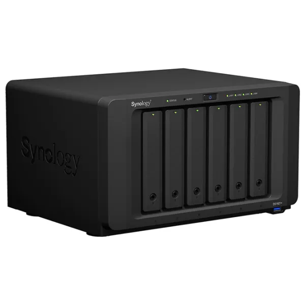 Сетевое хранилище Synology DS1621+ Черный photo 6