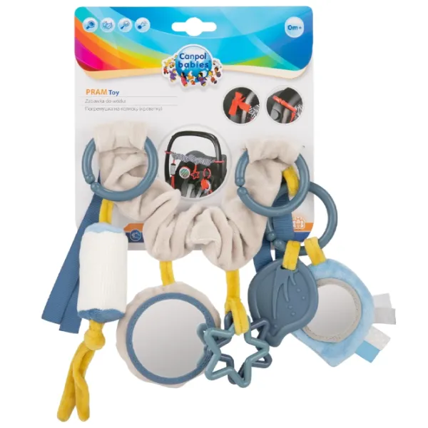 Игрушка для колясок и кроваток Canpol Babies Pastel Friends 68/ 072 0+/ Разноцветный photo 4