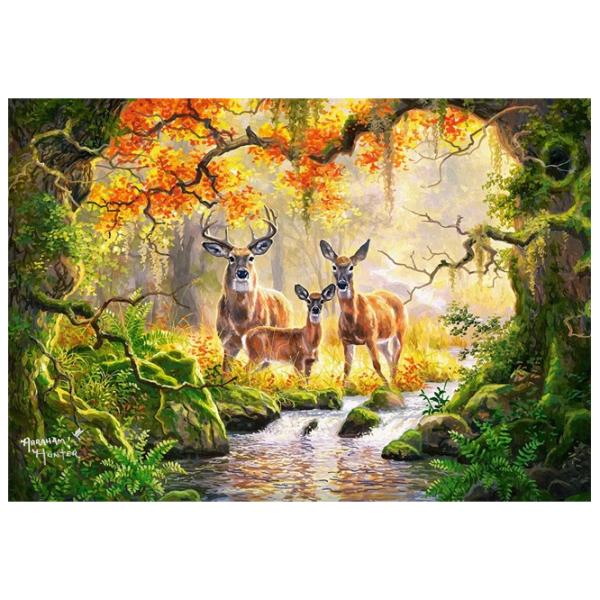 Puzzle 2D Castorland Royal Family 9+/ Numărul de piese: 1000 photo 2