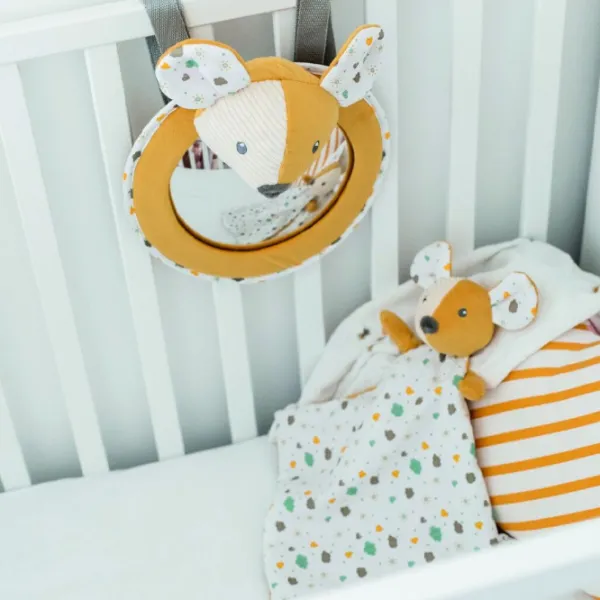 Jucărie moale Canpol Babies Mouse 77/ 204 0+/ White photo 5