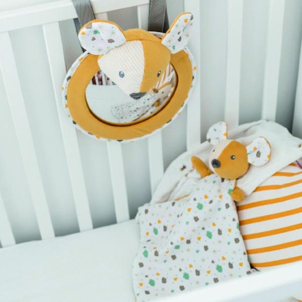Jucărie moale Canpol Babies Mouse 77/ 204 0+/ White photo 5