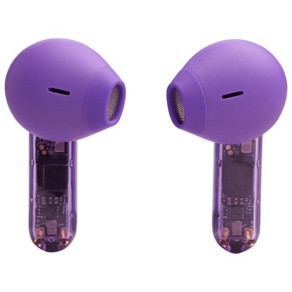 Наушники JBL Tune Flex Ghost Прозрачный Фиолетовый Беспроводные/ Персональный photo 5 Наушники JBL Tune Flex Ghost Прозрачный Фиолетовый Беспроводные/ Персональный photo 5