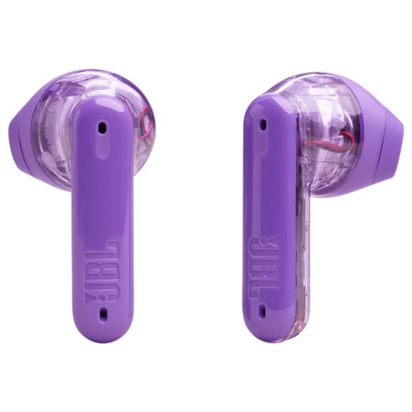 Наушники JBL Tune Flex Ghost Прозрачный Фиолетовый Беспроводные/ Персональный photo 6 Наушники JBL Tune Flex Ghost Прозрачный Фиолетовый Беспроводные/ Персональный photo 6