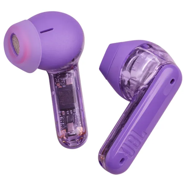 Наушники JBL Tune Flex Ghost Прозрачный Фиолетовый Беспроводные/ Персональный photo 7 Наушники JBL Tune Flex Ghost Прозрачный Фиолетовый Беспроводные/ Персональный photo 7