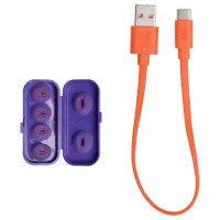 Căști JBL Tune Flex Ghost Transparent Violet Fără fir/ Personal photo 10