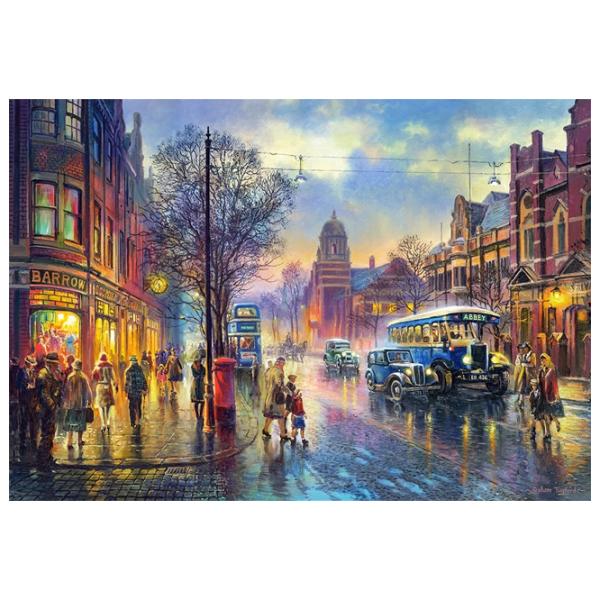 Пазл 2D Castorland Abbey Road 1930’s 9+/ Количество деталей: 1000 photo 2