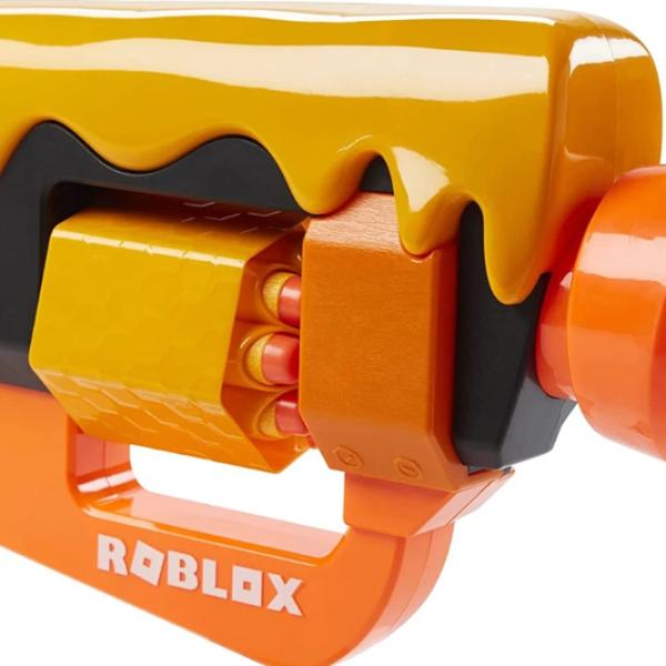 Игрушечный автомат Hasbro Nerf Roblox Adopt me! Bees! F2486 8+/ Стрел/ Оранжевый photo 3