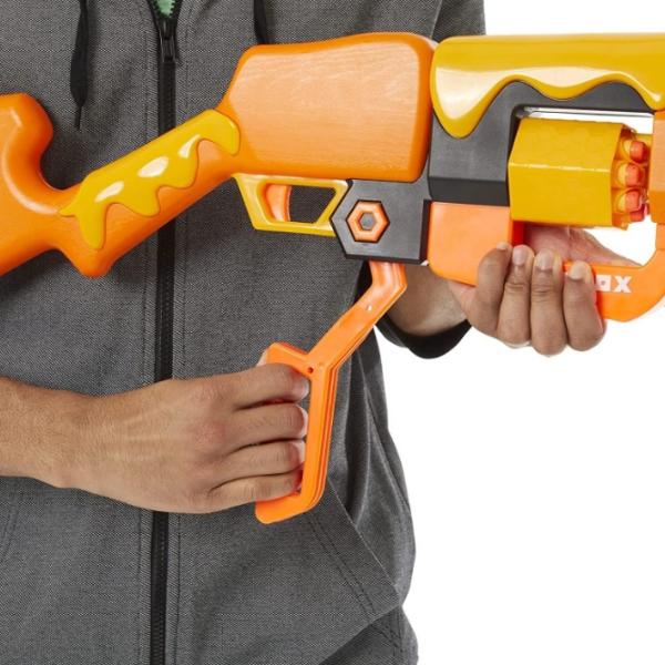 Игрушечный автомат Hasbro Nerf Roblox Adopt me! Bees! F2486 8+/ Стрел/ Оранжевый photo 5