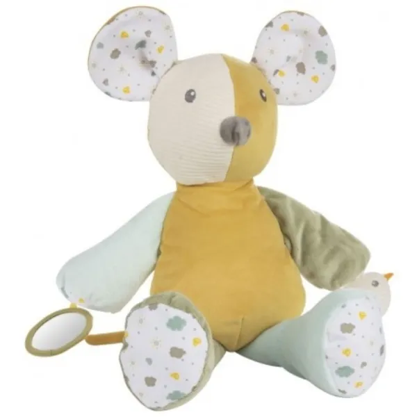 Мягкая игрушка Canpol Babies Mouse 77/ 201 0+/ Белый photo 2