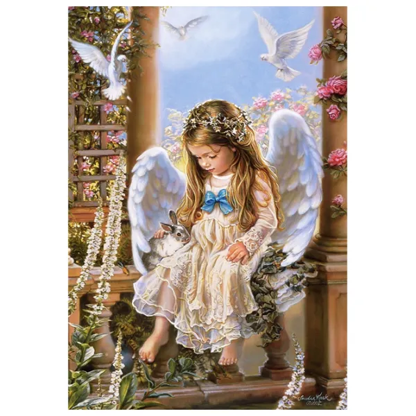 Puzzle 2D Castorland Tender Love by Sandra Kuck 9+/ Numărul de piese: 1500 photo 2