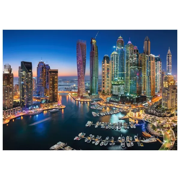 Пазл 2D Castorland Skyscrapers of Dubai 9+/ Количество деталей: 1500 photo 2
