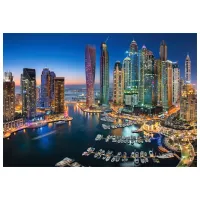 Puzzle 2D Castorland Skyscrapers of Dubai 9+/ Numărul de piese: 1500 photo 2