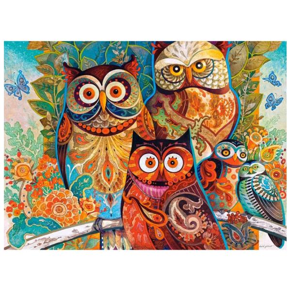 Пазл 2D Castorland Owls 9+/ Количество деталей: 2000 photo 2