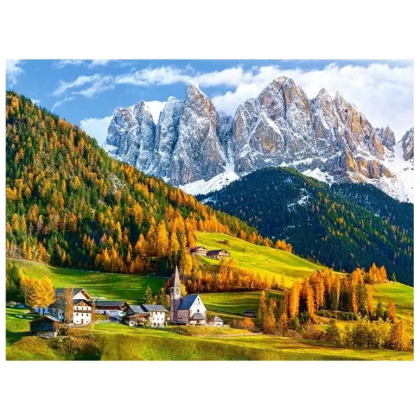 Пазл 2D Castorland Church of St. Magdalena (Dolomites) 9+/ Количество деталей: 2000 photo 2